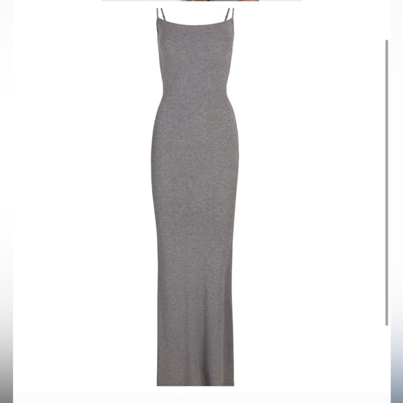 SKIMS Gray Maxi Dress - Picture 2 of 2